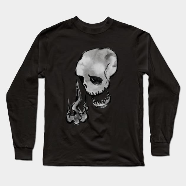 Skull and Soul Long Sleeve T-Shirt by miacomart